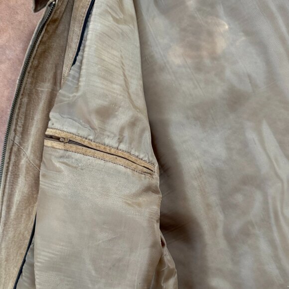 Vintage Boston Harbour Men's Brown Suede Jacket - Professionally Cleaned - Picture 7 of 10